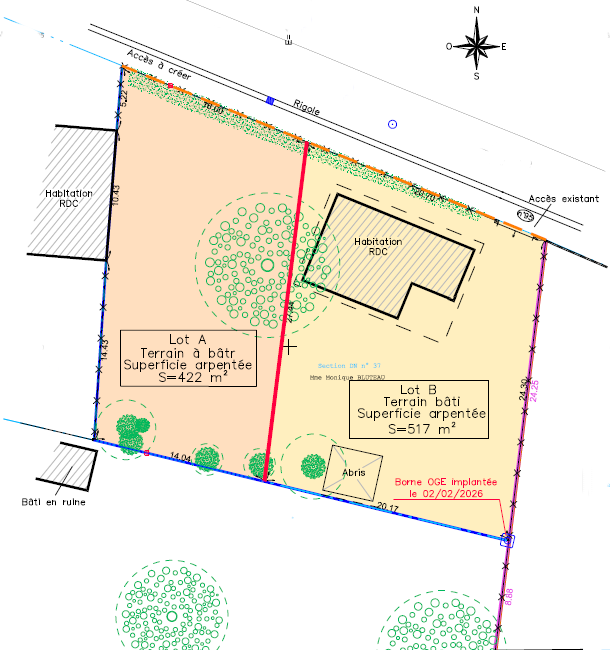 Terrain à vendre à Lacanau, 422 m² – photo 1 sur 2
